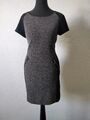 Etuikleid Elegant Vero Moda Schwarz Antrazit Gr. S/M Kleid Midi Sommer 