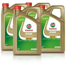 4x 5 L = 20 LITER CASTROL EDGE 5W-30 LL MOTOR-ÖL 31790155Die Nr.1* für Autoteile: Top-Preis-Leistungs-Verhältnis