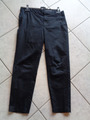 Mango Gr. 42 * schwarze knöchellange Chino Baumwoll-Hose