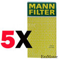 MANN FILTER ÖLFILTER ANSCHRAUBFILTER W 8017 FÜR KIA HYUNDAI - 5 STÜCK