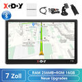 XGODY 2024 7 Zoll Navigationsgerät GPS Navi TypeC Bluetooth MP3 für Auto LKW PKW