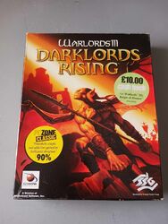 WARLORDS III - Darklords Rising Pc Cd Rom Original BIG BOX