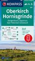 KOMPASS Wanderkarte 877 Oberkirch, Hornisgrinde, Gengenbach, Oppenau, Bad...