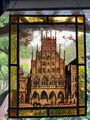 Bleiverglasung Blei Bunt Glas fenster bild Glasmalerei Rathaus Münster Prinzipa