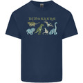 T-Shirt Dinosaurier T-Rex Triceratops Pteranodon Herren Baumwolle Top