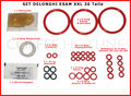 DeLonghi Dichtsatz XXL ESAM 3200.S EX:1 Magnifica O-Ringe Dichtungen 36 Teile