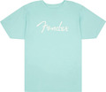 FENDER Spaghetti Logo T-Shirt, Daphne Blue, S