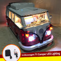 LED Beleuchtungsset für Lego VW Bus T1 Akku-Box 10220 Campingbus Creator Expert