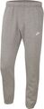 Nike Herren Trainingshose Club Fleece Sweat Pants Jogginghosen Jogging Hose Grau