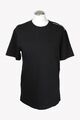 Paco Rabanne Damen Oberteil Gr. 36 Schwarz Baumwolle Oberteil T-Shirt Top