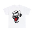 T-Shirt Angry Gorilla Brüllen Wildtierliebhaber Abenteuer Wildlife Unisex Geschenk Top