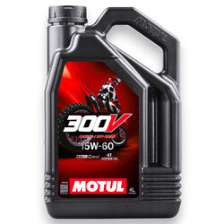 Motul 300V 15W-60 4 Liter Offroad Öl Motocross & Enduro ESTER Core Motoröl