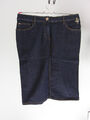 Orig. Armani Jeans Rock Damen Damenrock ca. Gr. EU 44 Baumwolle Marineblau