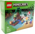 LEGO Minecraft Das Sumpfabenteuer 21240 Set Neu