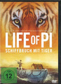 Schiffbruch mit Tiger Life of Pi (2013, DVD)