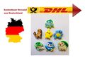 7x Pokemon Schuhstecker  shoe charms, pin, charms für Clogs Neu