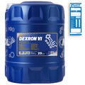 20L MANNOL Dexron VI Automatikgetriebeöl ATF Getriebeöl MB 236.14 Ford Mercon LV