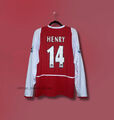 Henry #14 Arsenal FC Trikot Premier League 2003/2004 Langarm Trikot XL