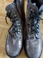 Damen s.Oliver Stiefeletten/ Boots.Gr. 39 in grau glänzend Super Zustand!!