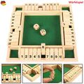 Shut the box Würfelspiel aus Holz Reisespiel traditionell Würfelspiel