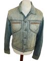 VINTAGE G BY GUESS  HERREN JACKET GR XL DENIM JEANS JACKE 64CM