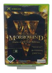 The Elder Scrolls III - Morrowind (Xbox, 2002, DVD-Box) Game Of The Year Edition