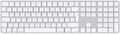 Apple Magic Keyboard Touch ID NumKey Bluetooth® Tastatur Deutsch, QWERTZ NEU