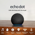 Echo Dot (Neueste Generation) | Smarter WLAN- Und Bluetooth-Lautsprecher Mit Ale