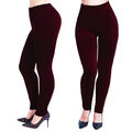 4er Pack Damen Bauchweg Thermo Leggings Warm Shape Winter High Waist  S-XXXL