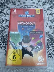 Nintendo Switch - Hasbro Game Night Spiel OVP - Monopoly Risiko Trivial Pursuit