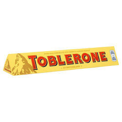 Toblerone Schweizer Milchschokolade mit Honig Mandel Nougat 100g