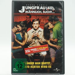 Jungfrau 40 männlich sucht XXL Version DVD gebraucht sehr gut