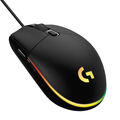 LOGITECH G203 LIGHTSYNC Gaming Maus, Schwarz