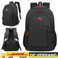 40L Laptop Rucksack Herren Schulrucksack Wanderrucksack Sport Büro Backpack DHL