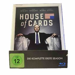 HOUSE OF CARDS - die komplette erste Staffel -Blu Ray - Neuwertig