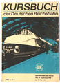 Deutsche Reichsbahn - Kursbuch Winterfahrplan 1968/69 (Original)