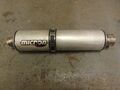 MICRON PERIOD CORRECT 90'S 65mm SLIP ON ALLOY RACE/PERFORMANCE EXHAUST SILENCER