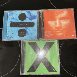 Ed Sheeran CD Album Bundle x3: Plus, Divide, Multiply (+, /, *)