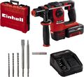 Einhell Akku Bohrhammer HEROCCO Kit + 5 Power X-Change Li-Ion Akku 18V 18Nm SDS+