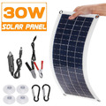 30W Solarpanel 12V Solar Ladegerät Autobatterie Erhaltungsladegerät für Caravan