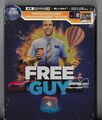 Free Guy [Limited Edition Steelbook] 4K HD + Blu-Ray + Digital Brand New, SEAL