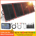 200W Faltbar Tragbar SolarPanel + 12V 20A Batterie Ladegerät Camping Wohnmobil