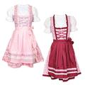 Damen Dirndl Set Mimi 3 teiliges Trachtenkleid MS-Trachten