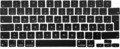 Ersatztasten für MacBook Air & Pro (2020+) – Keycaps/Tastenkappen Deutsch QWERTZ