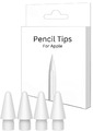 4er Pack Ersatzspitzen Apple Pencil Stift Spitze POM für Apple Pencil 1 & 2 Gen.