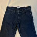 Wrangler Texas Stretch Herren Jeans - Regular Fit - Blau Schwarz Größe W32L32