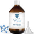 The higher BLUE Methylenblau 1% Lösung im Braunglas 1000ml | Pharmaqualität