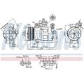 Kompressor Klimaanlage Klimakompressor passend für Opel Meriva Zafira B A05 L35