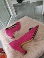 Wildlederpumps  Gr. 36 Pink LEDER   Wie Neu