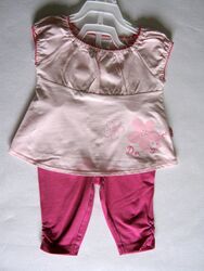 2tlg. Babyset, Oberteil und Hose, Gr. 74/80